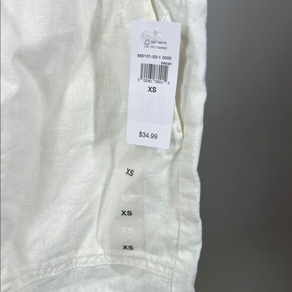 Gap White Drawstring Shorts - Picture 6 of 6